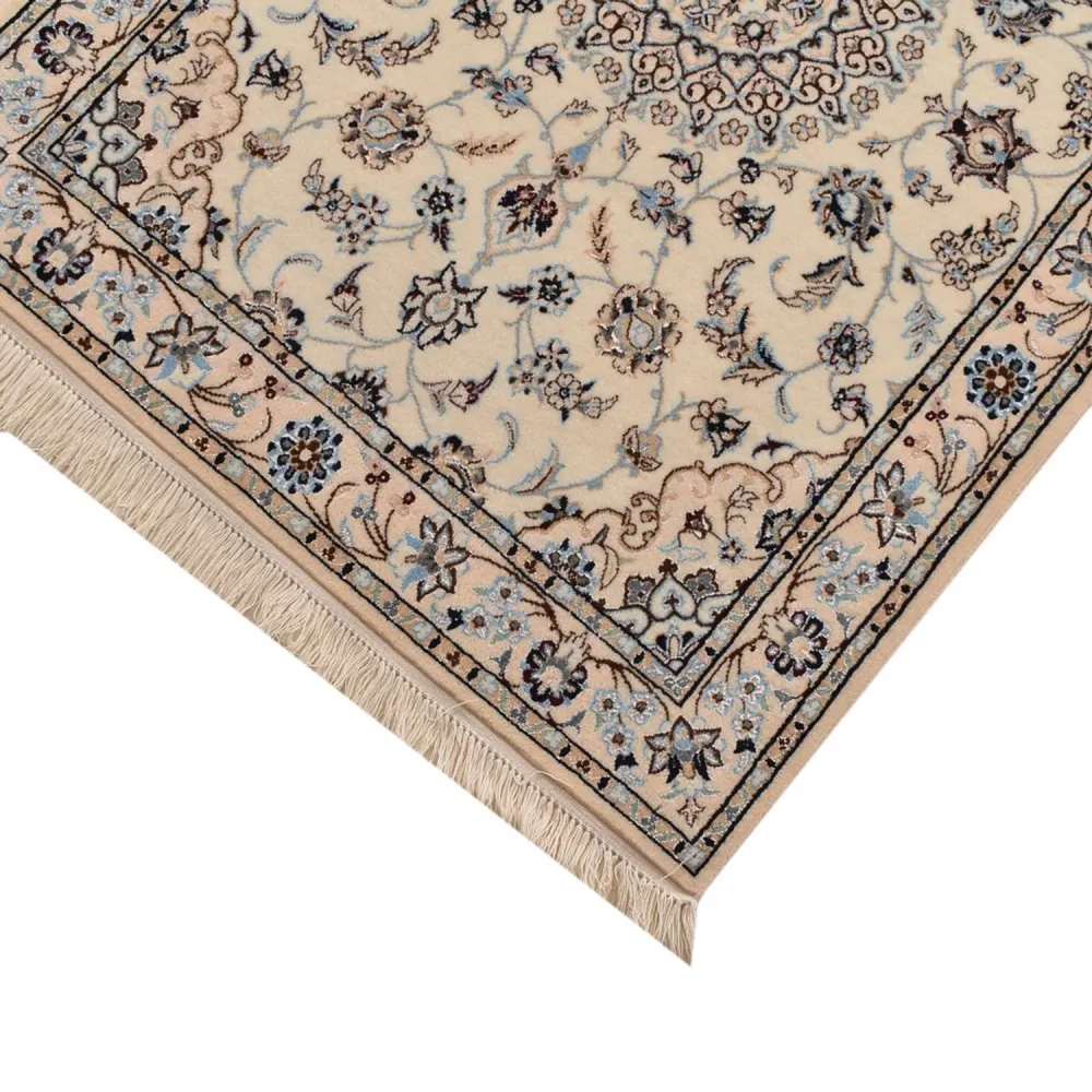 Løper Persisk teppe - Nain - Premium - 397 x 87 cm - beige