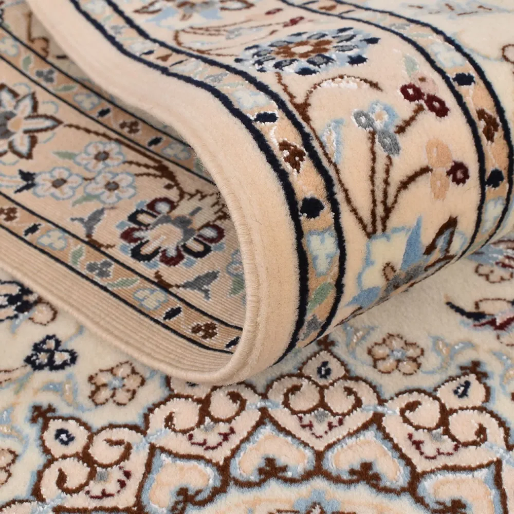 Løper Persisk teppe - Nain - Premium - 397 x 87 cm - beige