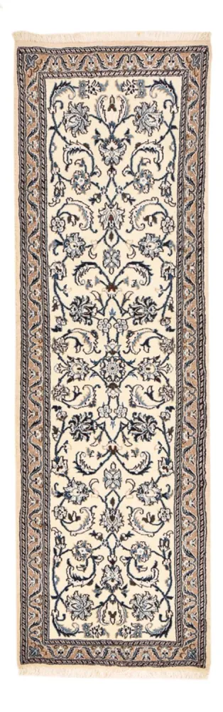 Løper Persisk teppe - Nain - Royal - 195 x 60 cm - krem