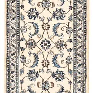 Løper Persisk teppe - Nain - Royal - 195 x 60 cm - krem