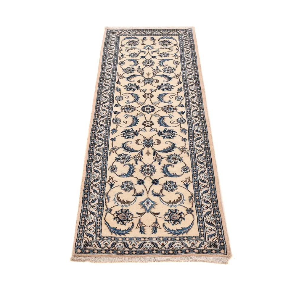 Løper Persisk teppe - Nain - Royal - 195 x 60 cm - krem