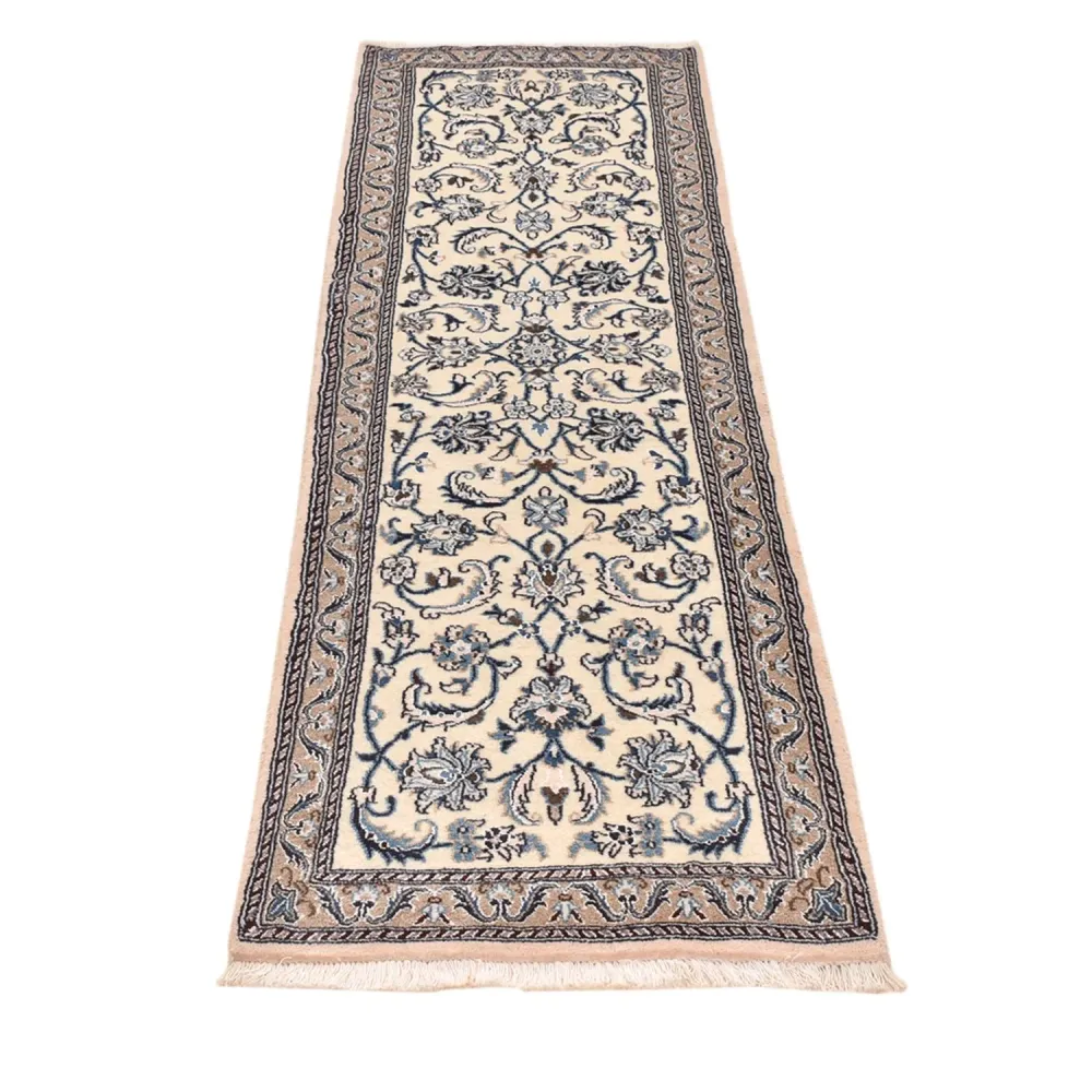 Løper Persisk teppe - Nain - Royal - 195 x 60 cm - krem