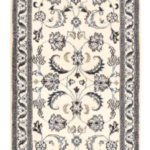 Løper Persisk teppe - Nain - Royal - 202 x 63 cm - krem