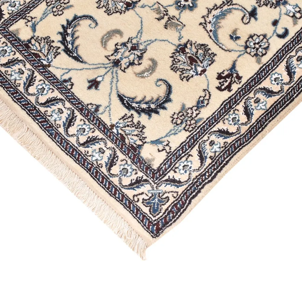 Løper Persisk teppe - Nain - Royal - 202 x 63 cm - krem