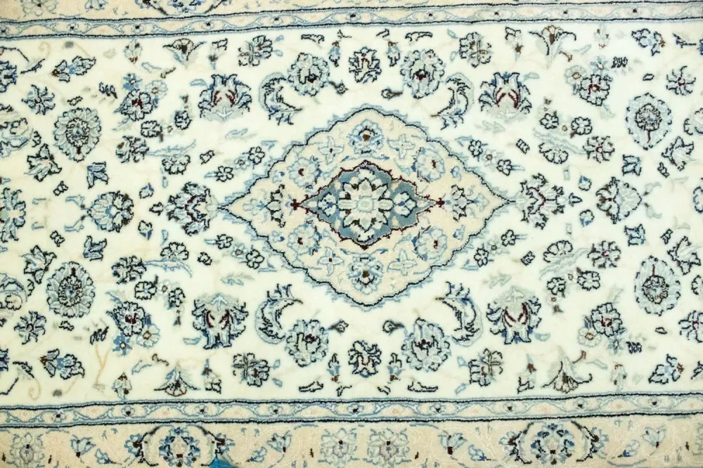 Løper Persisk teppe - Nain - Royal - 285 x 87 cm - naturhvit