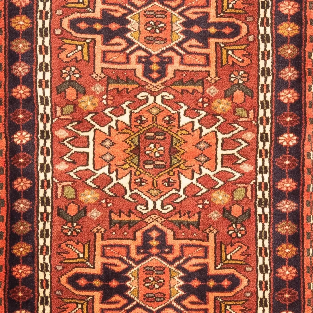 Løper Persisk teppe - Nomadisk - 200 x 74 cm - rød