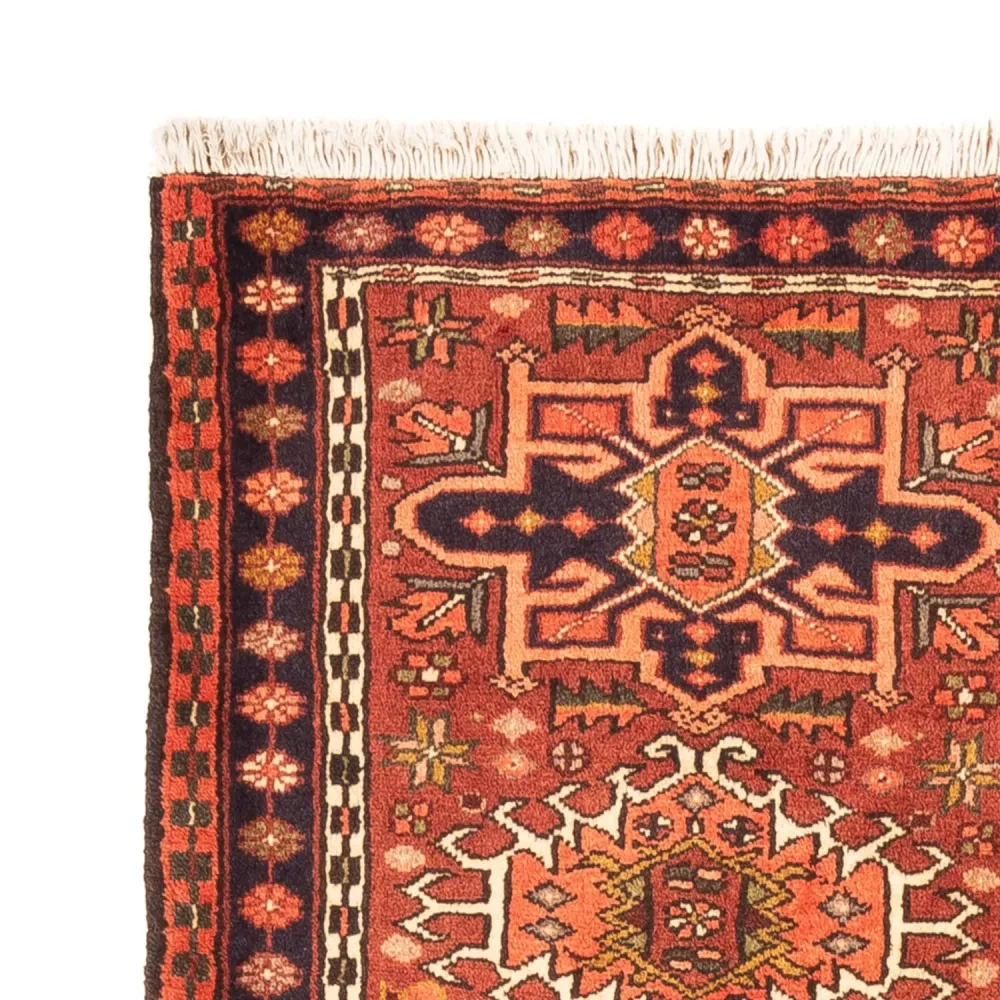 Løper Persisk teppe - Nomadisk - 200 x 74 cm - rød