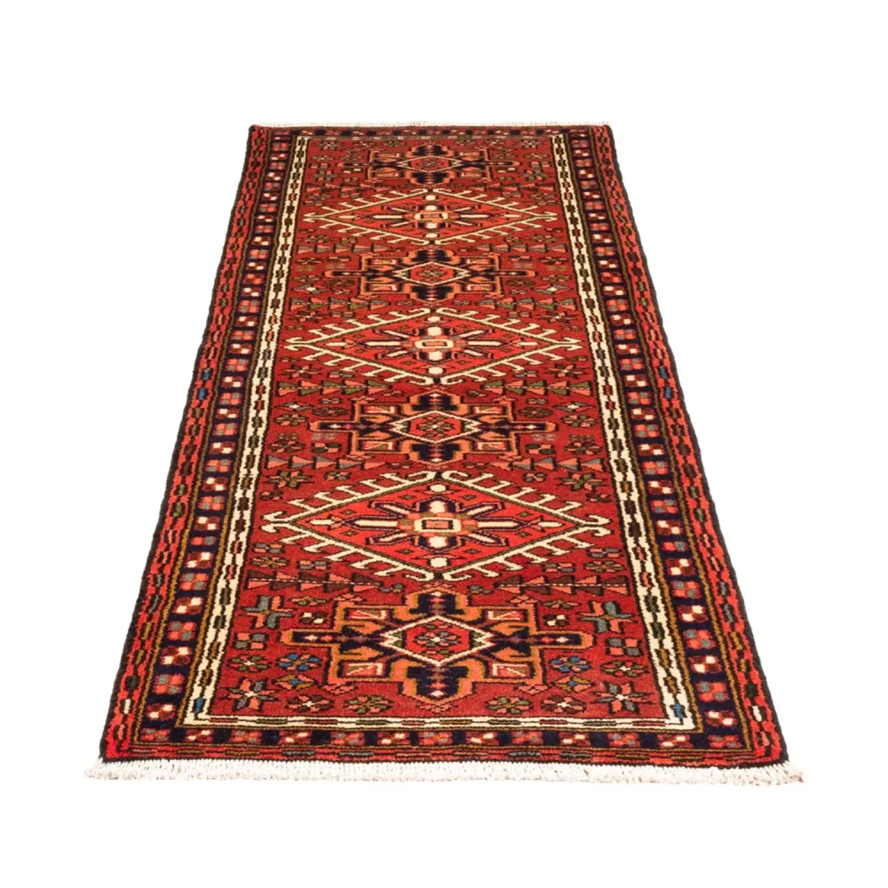Løper Persisk teppe - Nomadisk - 202 x 70 cm - rød