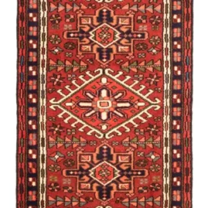 Løper Persisk teppe - Nomadisk - 202 x 70 cm - rød