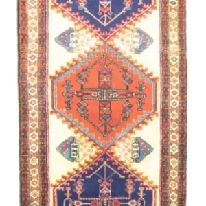 Løper Persisk teppe - Nomadisk - 275 x 70 cm - beige