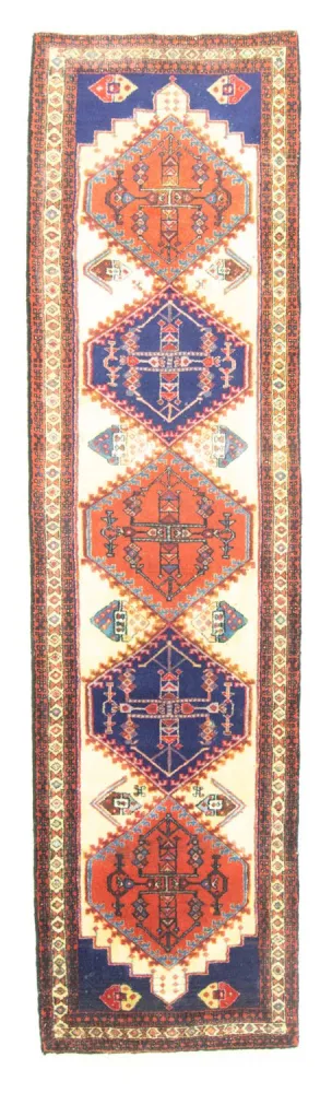 Løper Persisk teppe - Nomadisk - 275 x 70 cm - beige