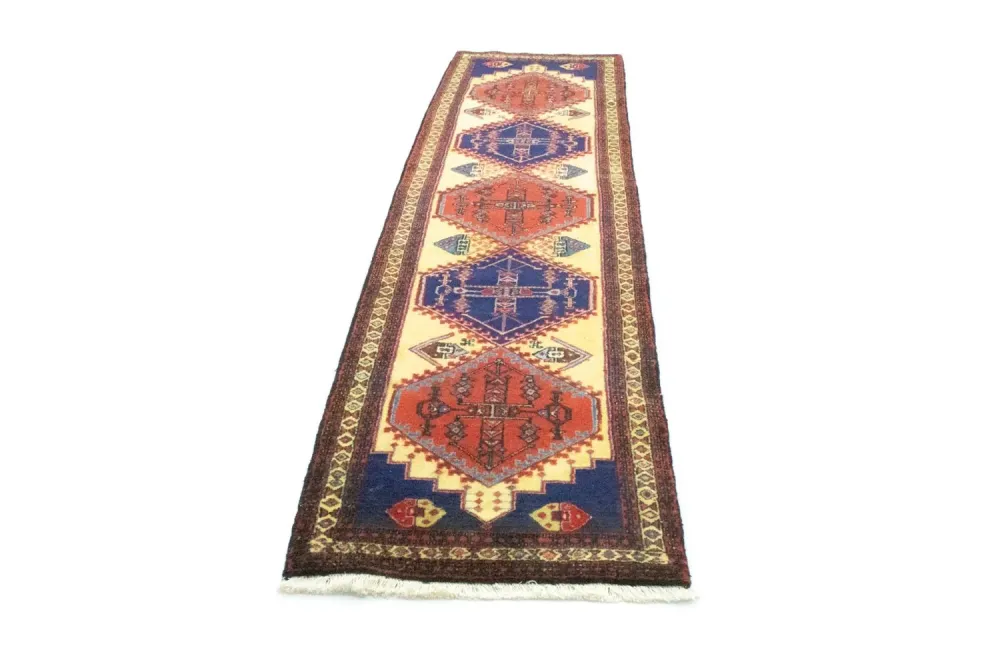 Løper Persisk teppe - Nomadisk - 275 x 70 cm - beige