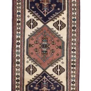 Løper Persisk teppe - Nomadisk - 275 x 67 cm - beige