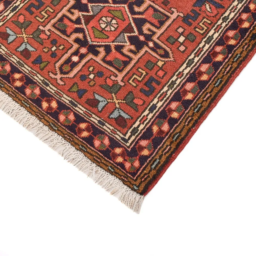 Løper Persisk teppe - Nomadisk - 280 x 70 cm - rød
