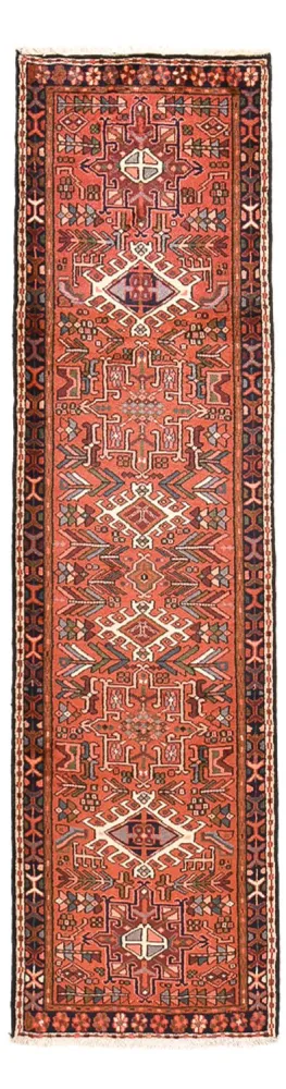 Løper Persisk teppe - Nomadisk - 281 x 78 cm - lys rød
