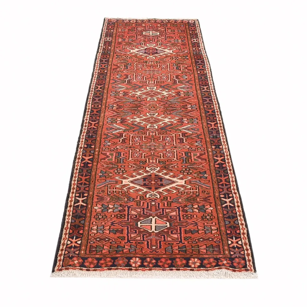 Løper Persisk teppe - Nomadisk - 281 x 78 cm - lys rød