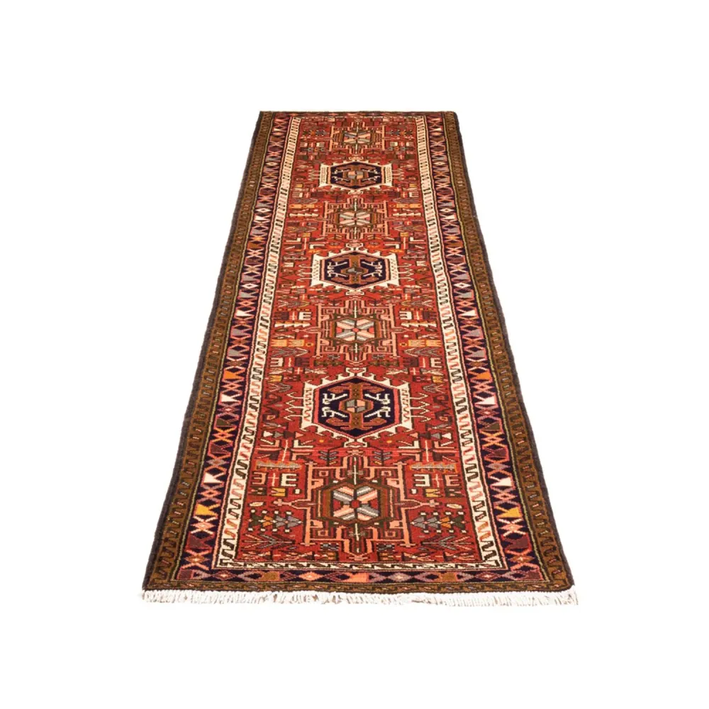Løper Persisk teppe - Nomadisk - 282 x 70 cm - rød