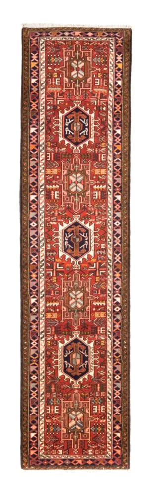 Løper Persisk teppe - Nomadisk - 282 x 70 cm - rød