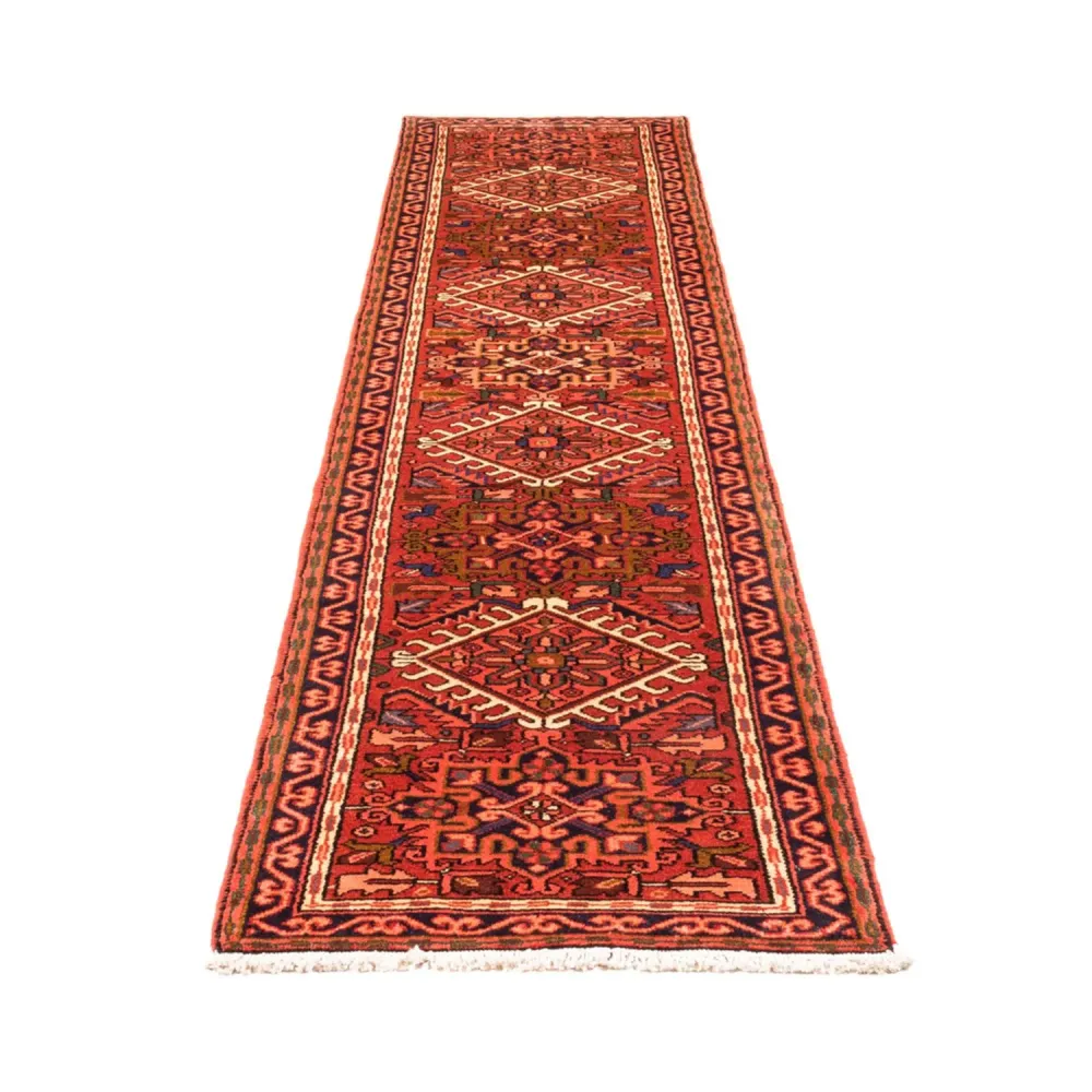 Løper Persisk teppe - Nomadisk - 285 x 65 cm - rød