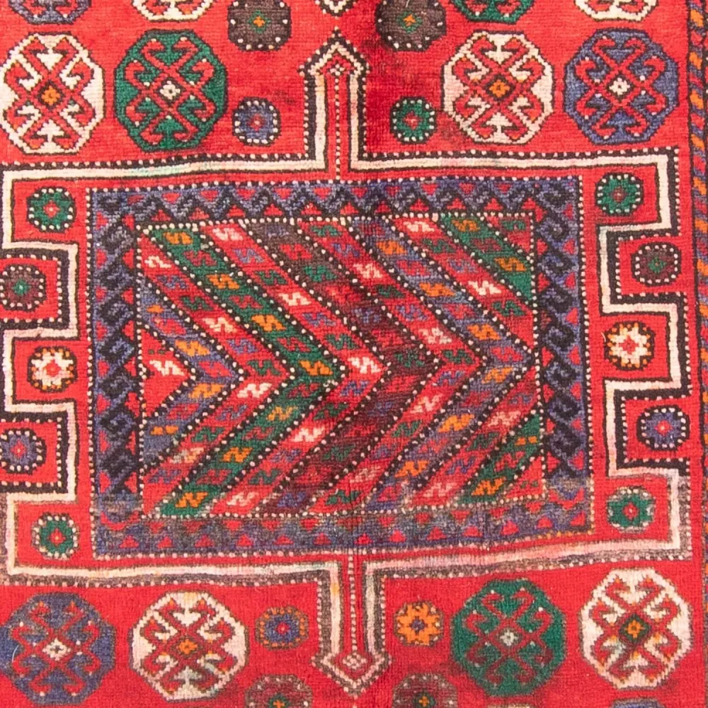 Løper Persisk teppe - Nomadisk - 285 x 150 cm - flerfarget