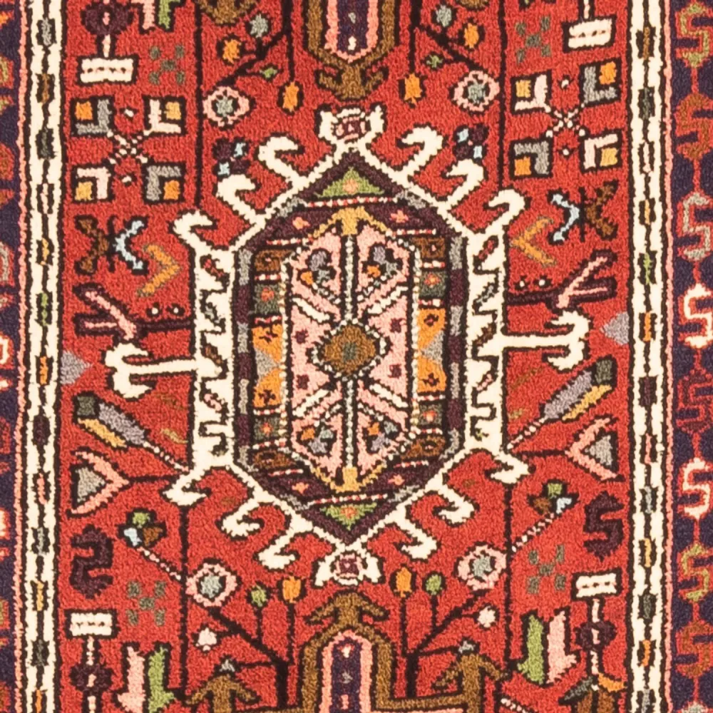 Løper Persisk teppe - Nomadisk - 285 x 70 cm - rød