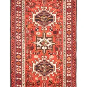 Løper Persisk teppe - Nomadisk - 285 x 72 cm - rød