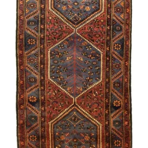 Løper Persisk teppe - Nomadisk - 287 x 110 cm - brun