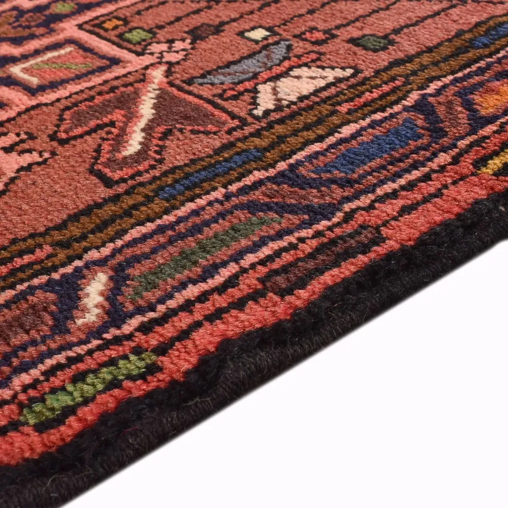 Løper Persisk teppe - Nomadisk - 287 x 68 cm - rød