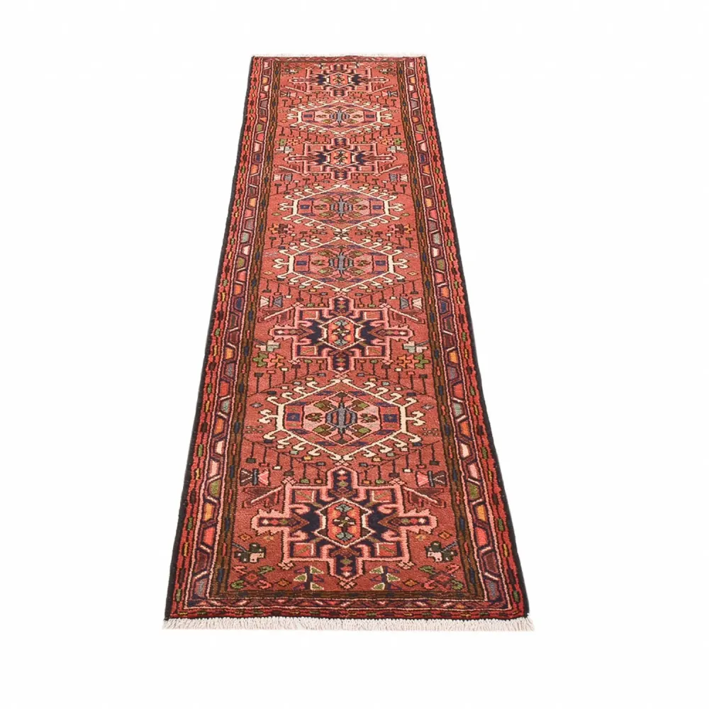 Løper Persisk teppe - Nomadisk - 287 x 68 cm - rød