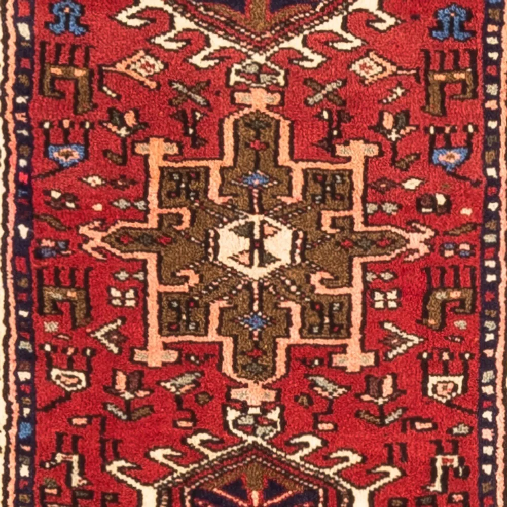 Løper Persisk teppe - Nomadisk - 287 x 68 cm - rød