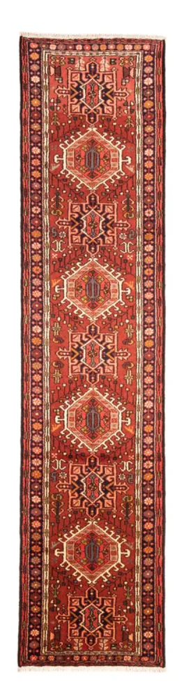 Løper Persisk teppe - Nomadisk - 287 x 66 cm - rød