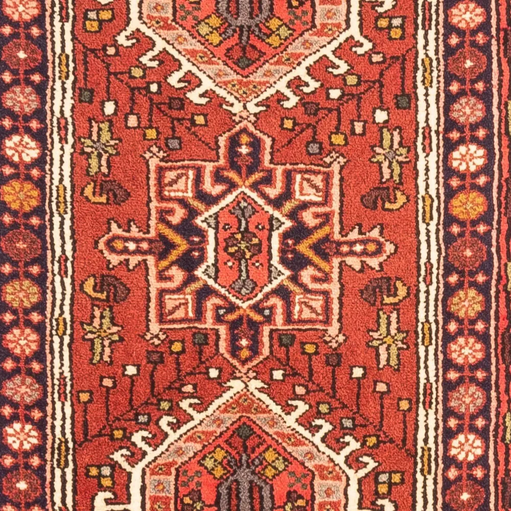 Løper Persisk teppe - Nomadisk - 287 x 66 cm - rød