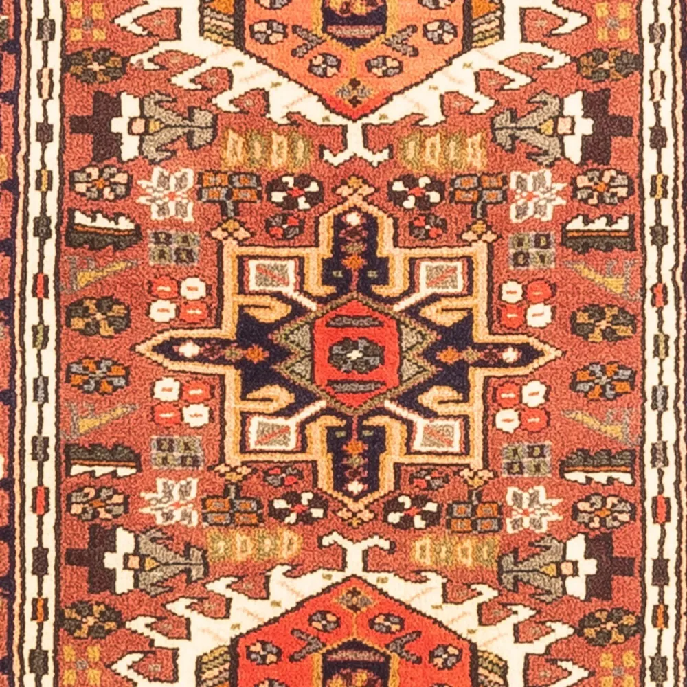 Løper Persisk teppe - Nomadisk - 288 x 75 cm - rød