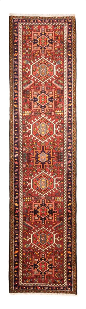 Løper Persisk teppe - Nomadisk - 288 x 70 cm - rød