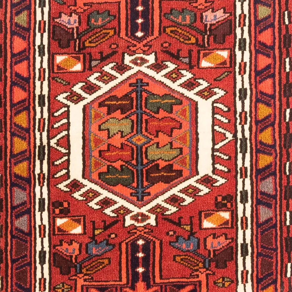 Løper Persisk teppe - Nomadisk - 288 x 70 cm - rød