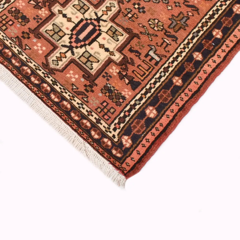 Løper Persisk teppe - Nomadisk - 288 x 73 cm - lys rød