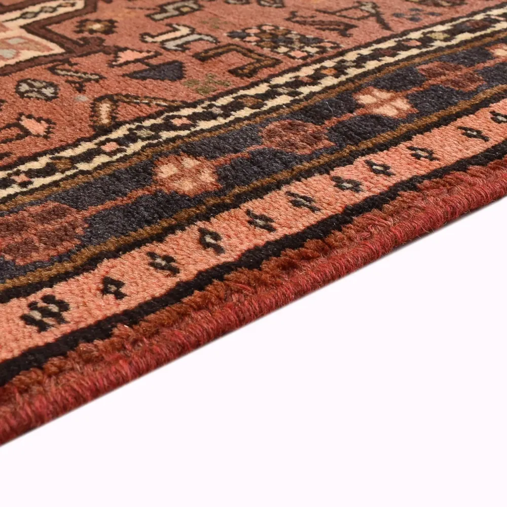 Løper Persisk teppe - Nomadisk - 288 x 73 cm - lys rød