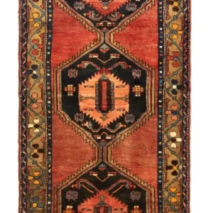 Løper Persisk teppe - Nomadisk - 290 x 107 cm - brun