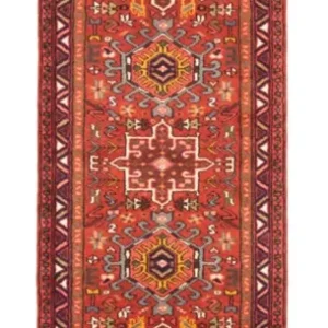 Løper Persisk teppe - Nomadisk - 290 x 73 cm - rød