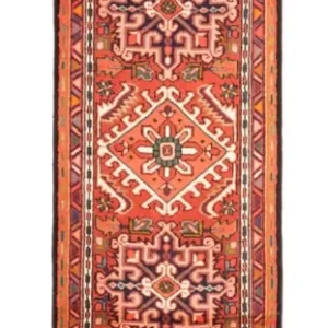 Løper Persisk teppe - Nomadisk - 290 x 73 cm - rød