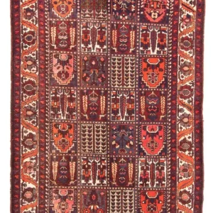 Løper Persisk teppe - Nomadisk - 290 x 158 cm - flerfarget