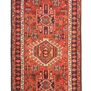 Løper Persisk teppe - Nomadisk - 290 x 76 cm - rød