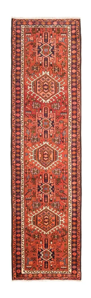 Løper Persisk teppe - Nomadisk - 290 x 76 cm - rød