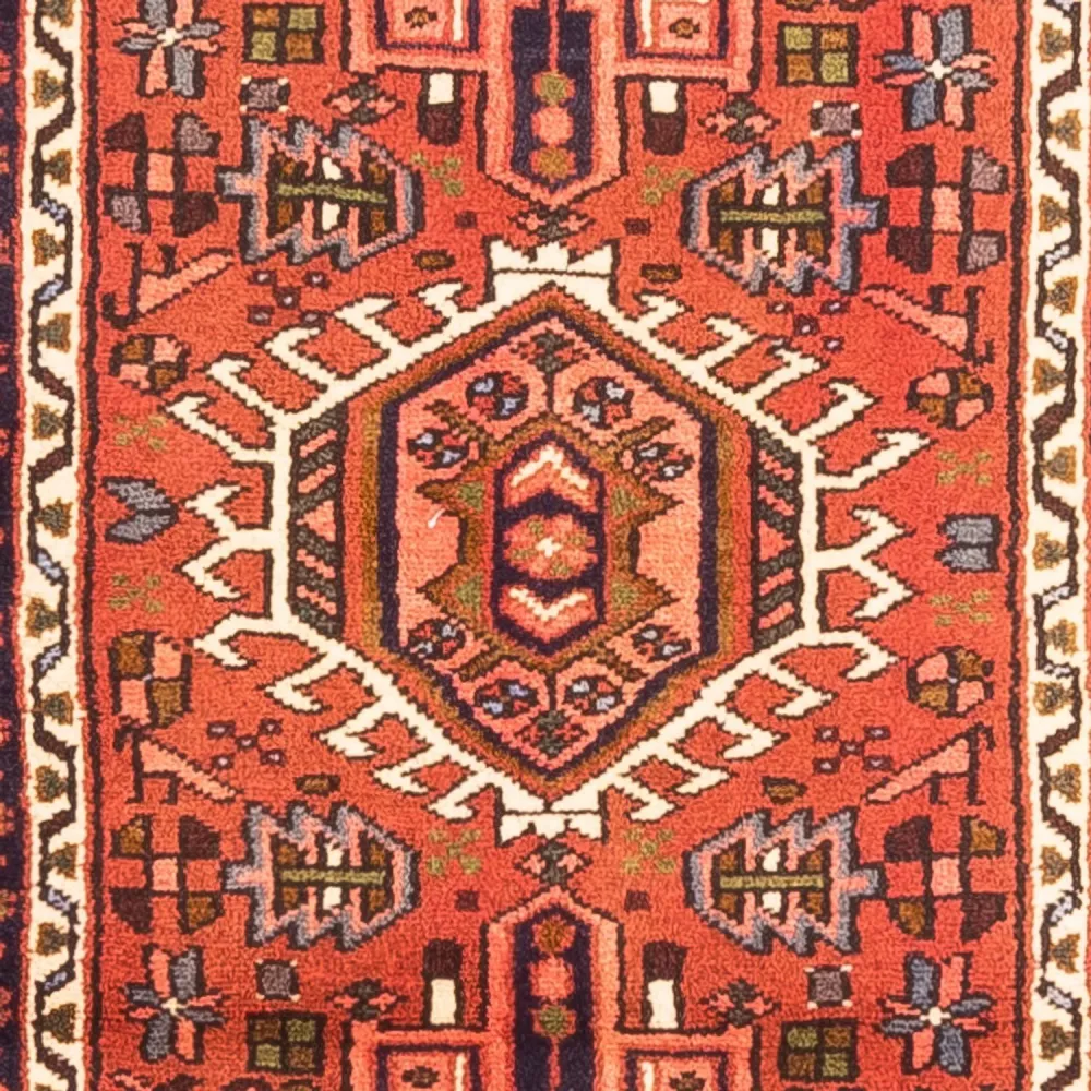Løper Persisk teppe - Nomadisk - 290 x 76 cm - rød