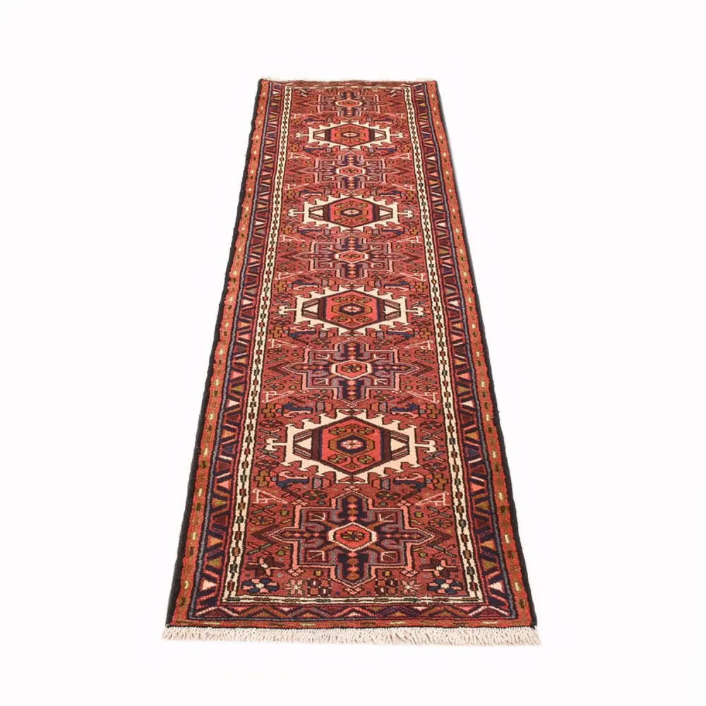 Løper Persisk teppe - Nomadisk - 290 x 68 cm - lys rød