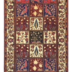 Løper Persisk teppe - Nomadisk - 291 x 112 cm - flerfarget
