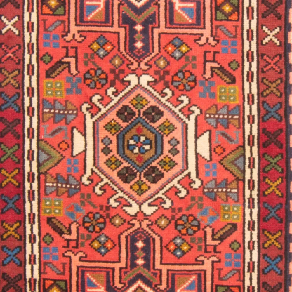 Løper Persisk teppe - Nomadisk - 292 x 72 cm - rød