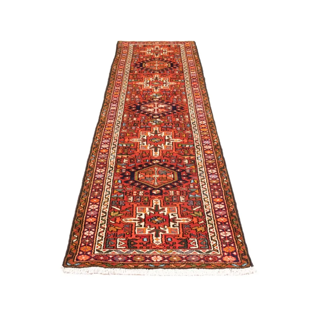 Løper Persisk teppe - Nomadisk - 292 x 75 cm - rød