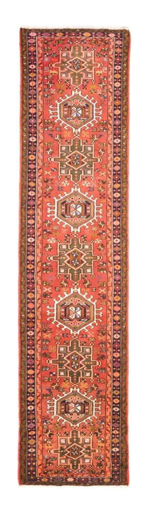 Løper Persisk teppe - Nomadisk - 292 x 66 cm - rød