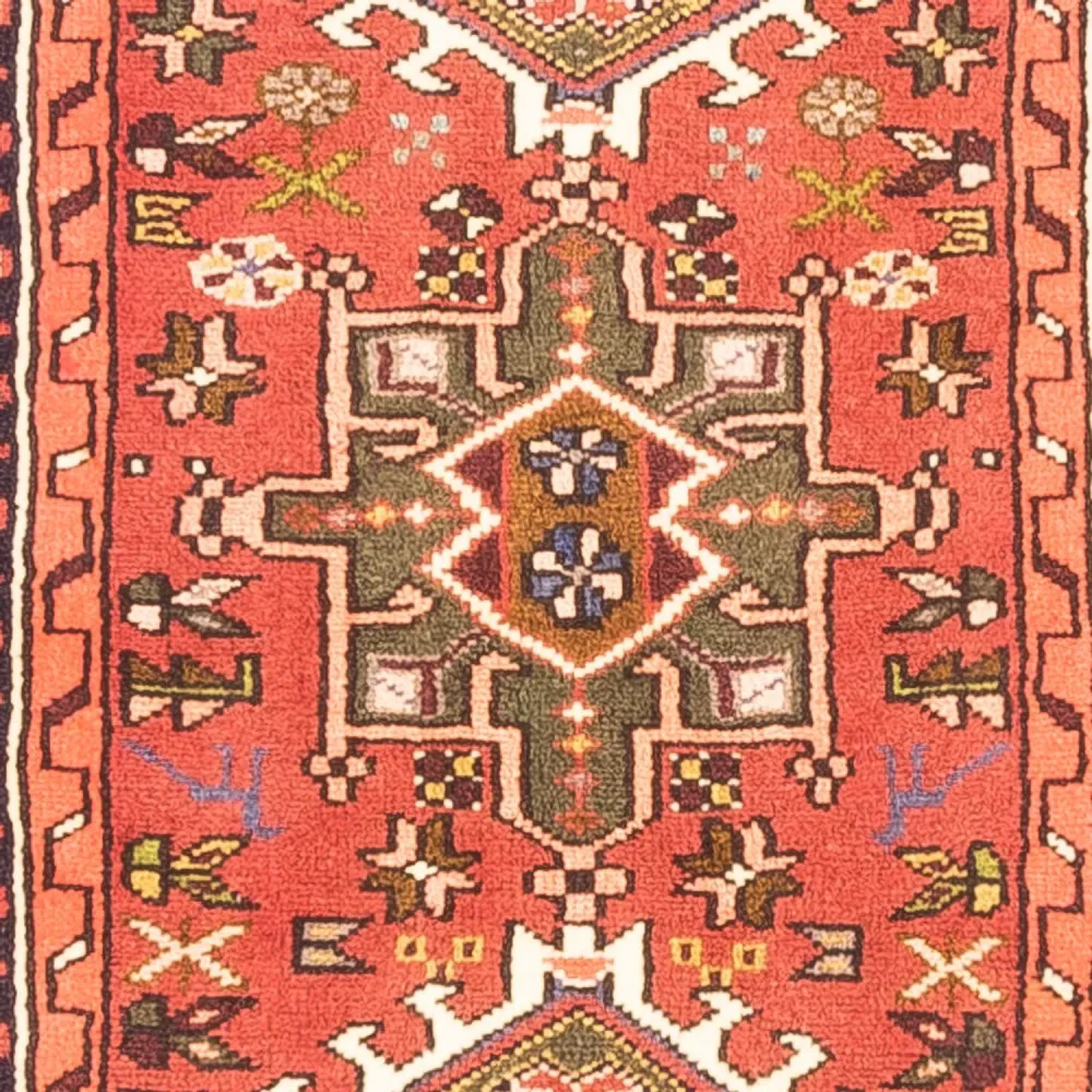 Løper Persisk teppe - Nomadisk - 292 x 66 cm - rød